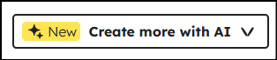 Create more with ai button