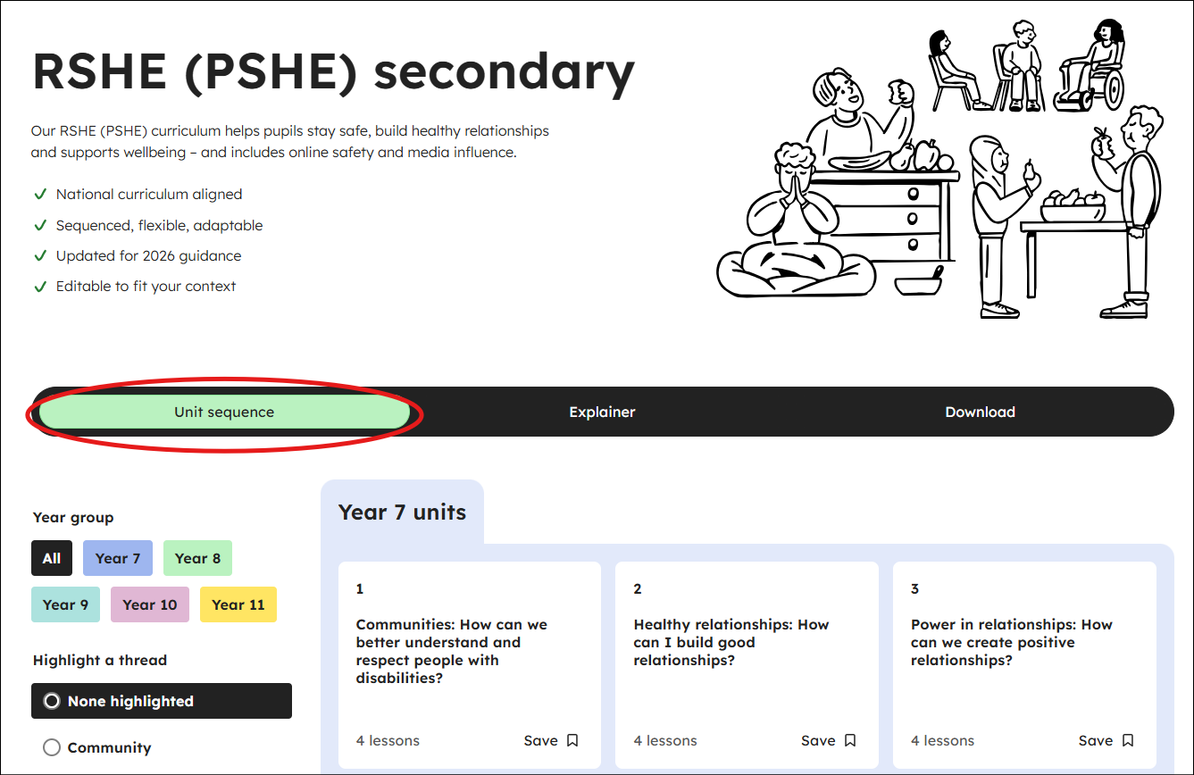 Our RSHE (PSHE) curriculum